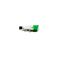 Clik-LC Adapter SM APC BG flanschlos