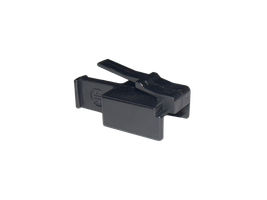 Staubschutzstecker RJ45 BK