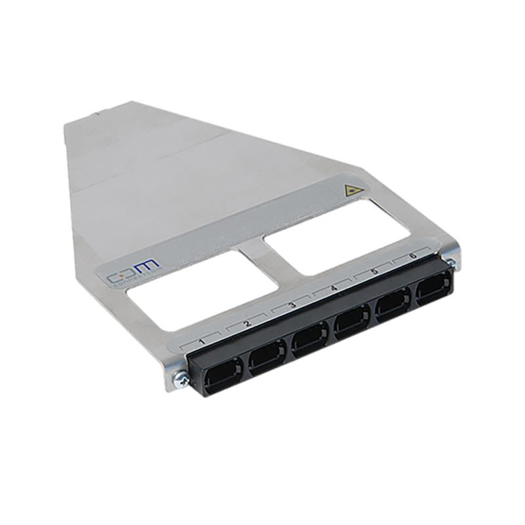 EasyCONNECT MTP HD Durchführungsmodul Alu