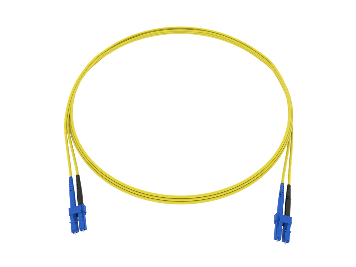 CCM Patchkabel Fig.8 2x1.7mm 9/125 G657A2 YE