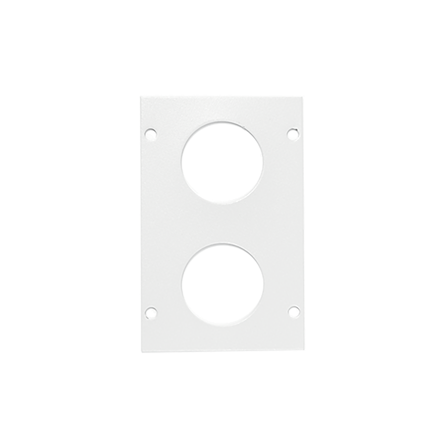 Einführungsplatte BELUGA PRO 64x100mm, 2xM32