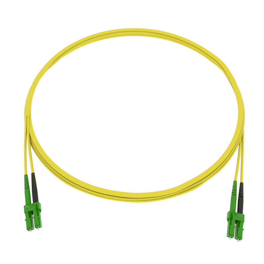 CCM Patchkabel Fig.0 2x2.0mm 9/125 YE