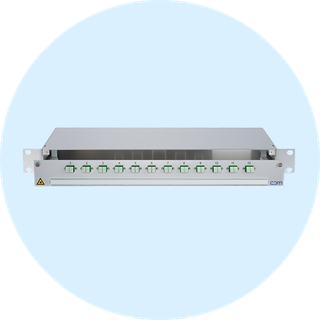 FTTH SpiderLINE Panel 1HE PRO