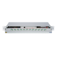 CCM FTTH Patchpanel 1HE OTO in Panel Alu PRO