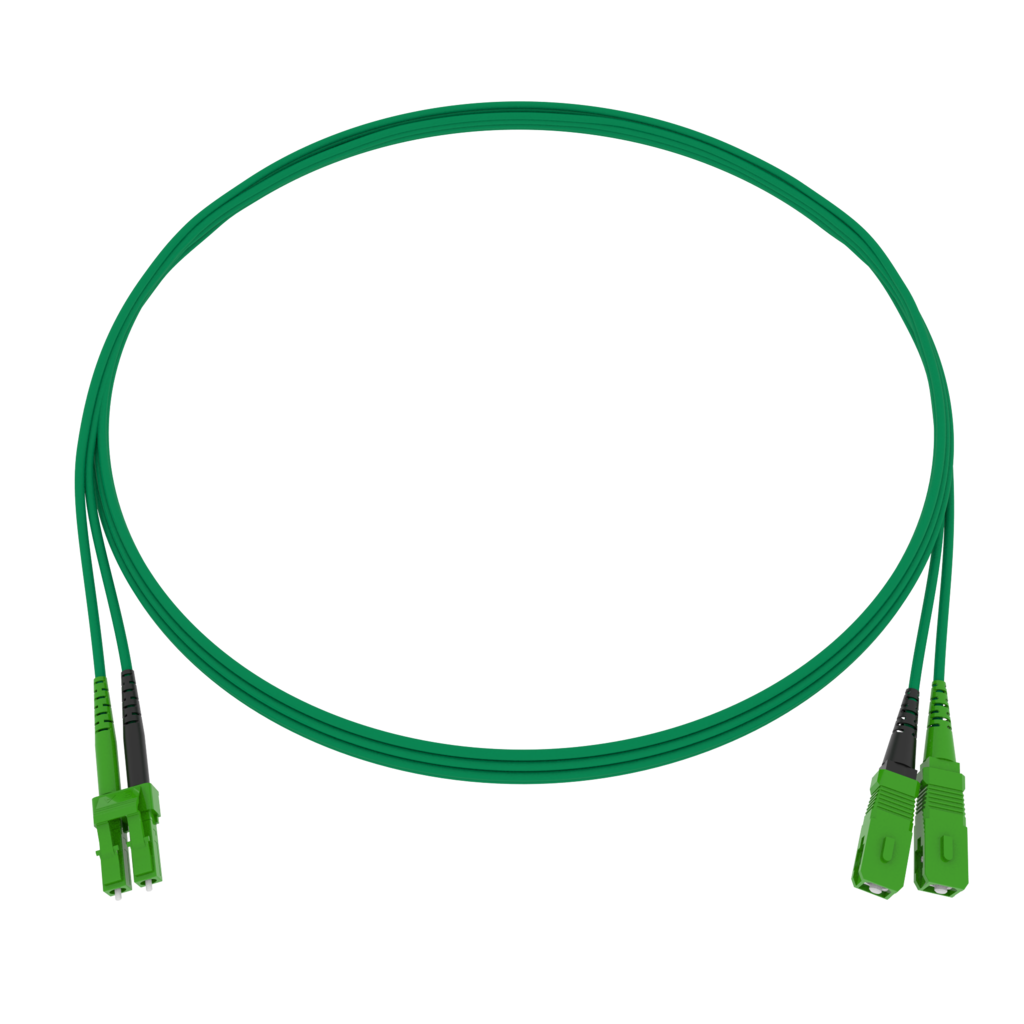 CCM Patchkabel Fig.8 2x1.7mm 9/125 G657A2 GN