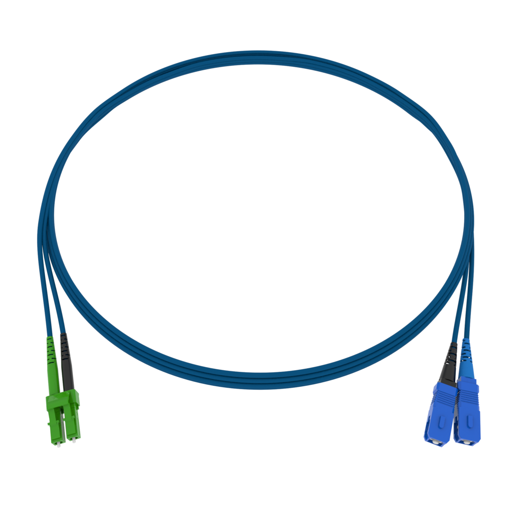 CCM Patchkabel Fig.8 2x1.7mm 9/125 G657A2 BL