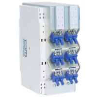 CCM DIN P35 Spleisspatch Modul ALU wide