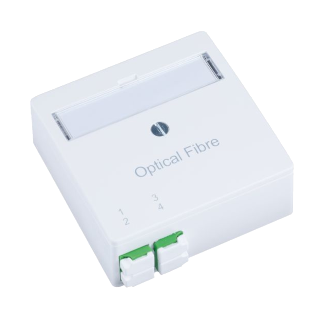 FTTH AP/UP Anschlussdose weiss R&M