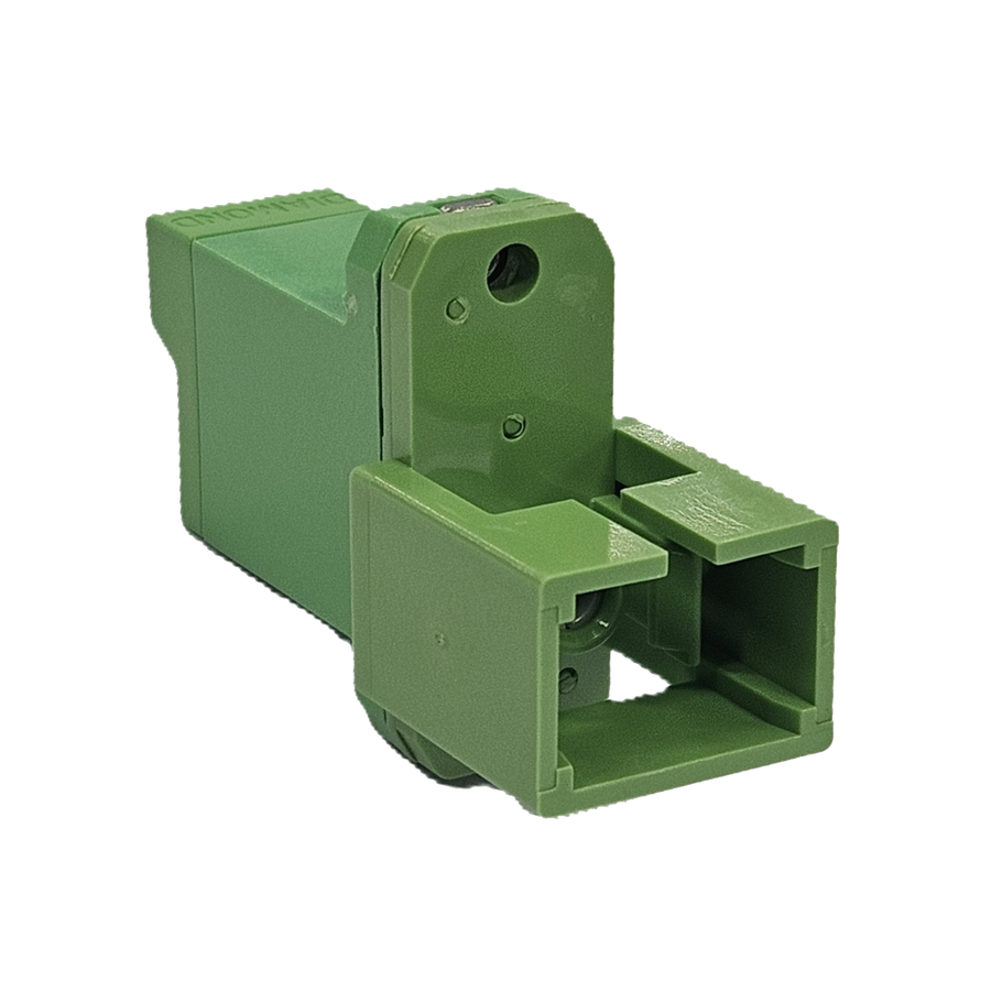 Diamond Hybridkupplung E2000APC-SCAPC SM GN/GN