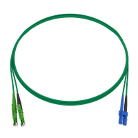Cordon de bras. CCM Fig.8 2x1.7mm 9/125 G657A2 GN