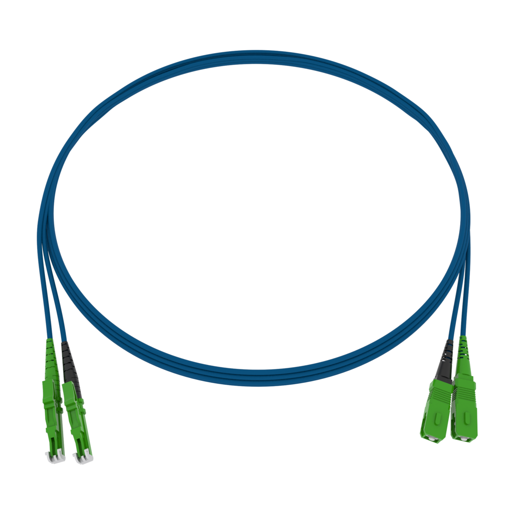 CCM Patchkabel Fig.8 2x1.7mm 9/125 G657A2 BL