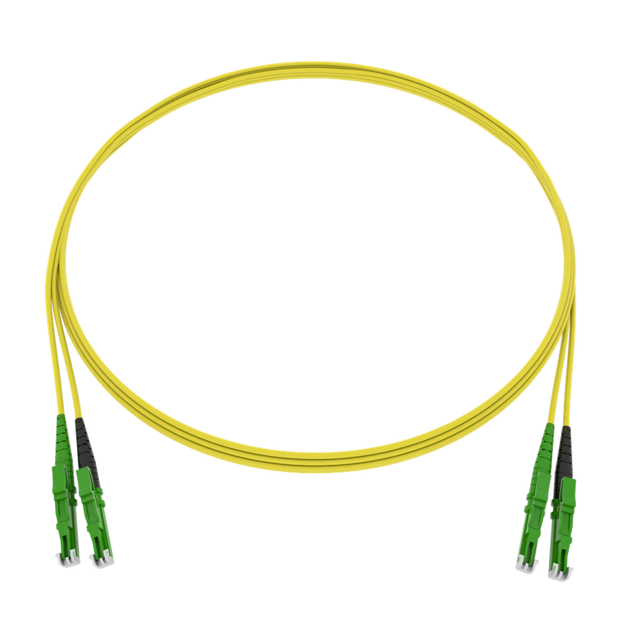 CCM Patchkabel Fig.8 2x1.7mm 9/125 G657A2 YE