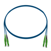 Cordon de bras. CCM Fig.8 2x1.7mm 9/125 G657A2 BL