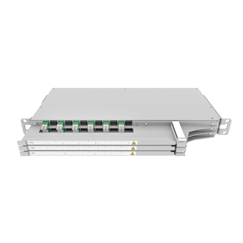 CCM Patchpanel 1HE SLITE OTO in BEP, rechts