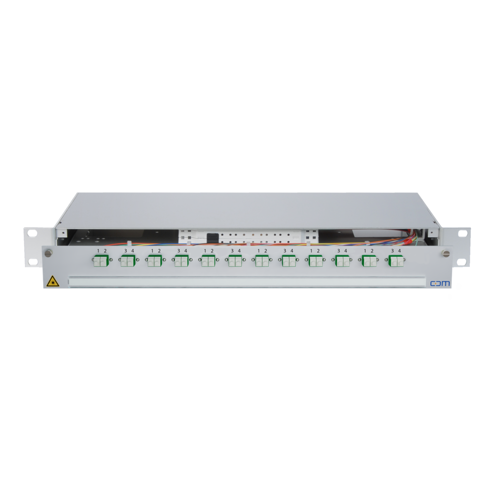 CCM FTTH Patchpanel 1HE OTO in Panel Alu PRO