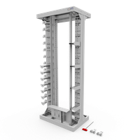CCM CARMA 19'' Rack PRO H2200xB900xT600mm
