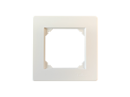 Abdeckrahmen Edizio.liv 96x96 weiss