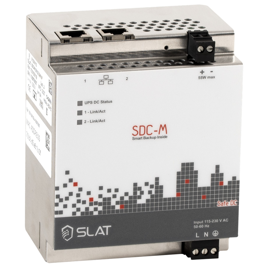 Mikro-Gleichstrom-USV 24VDC 55W IP