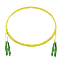 CCM cordon de brassage fig.0 2x2.0mm 9/125 YE