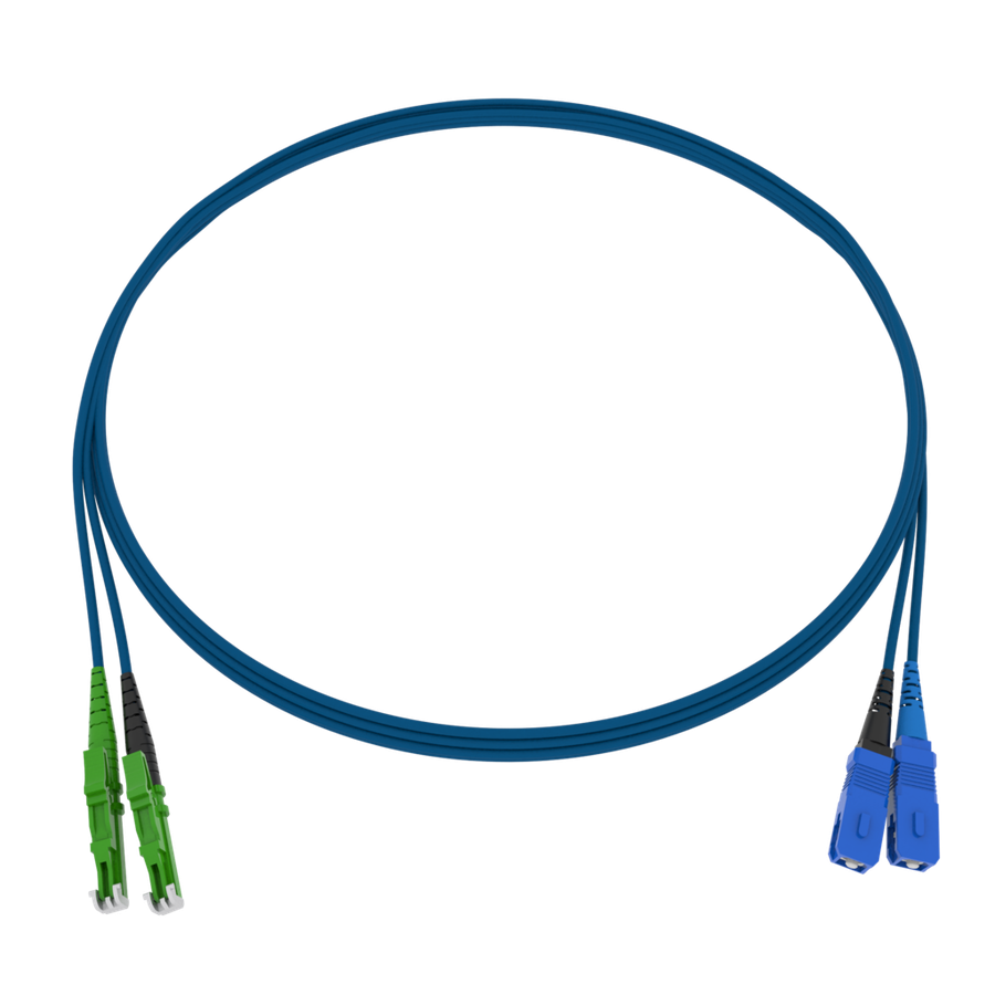 CCM Patchkabel Fig.8 2x1.7mm 9/125 G657A2 BL