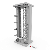 CCM CARMA 19'' Rack PRO H2200xB900xT800mm