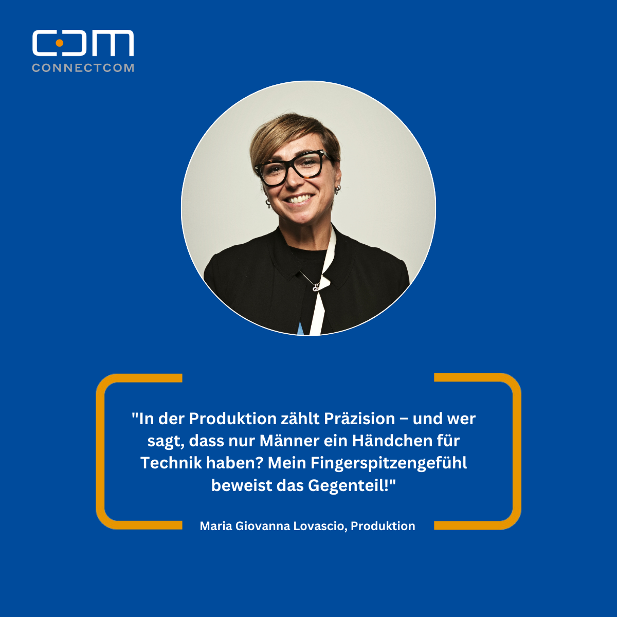 Frauen im technischen Umfeld - Maria Giovanna
