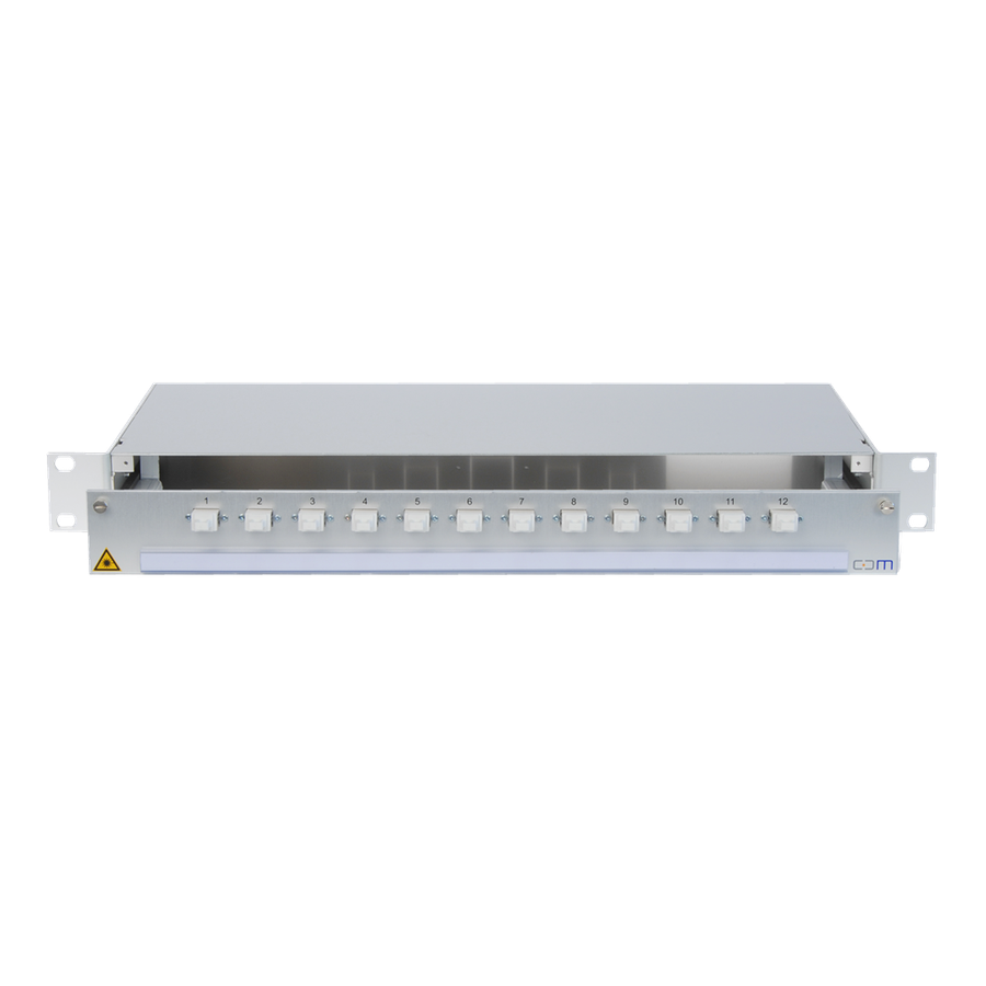 CCM SpiderLINE Patchpanel 1HE Alu PRO
