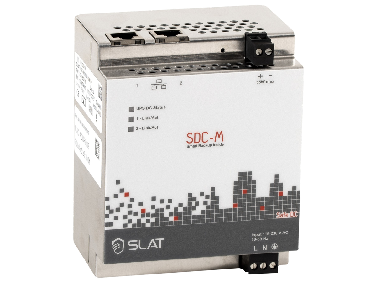 Micro-onduleur à courant continu UPS 24VDC 55W IP