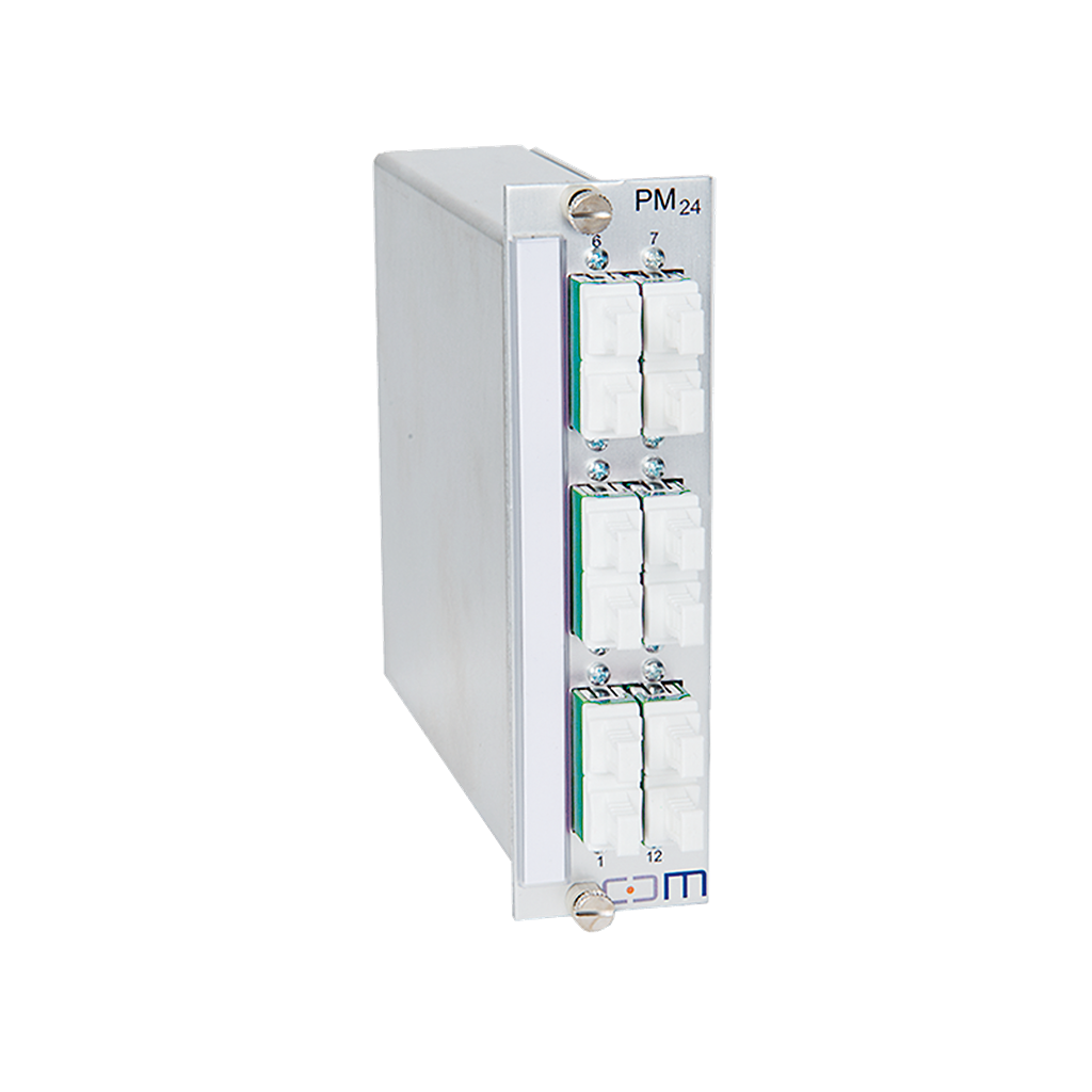 EasyCONNECT MTP Modul PM24 3HE/7TE Alu