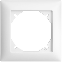 Abdeckrahmen Edizio.due 88x88 weiss FMI