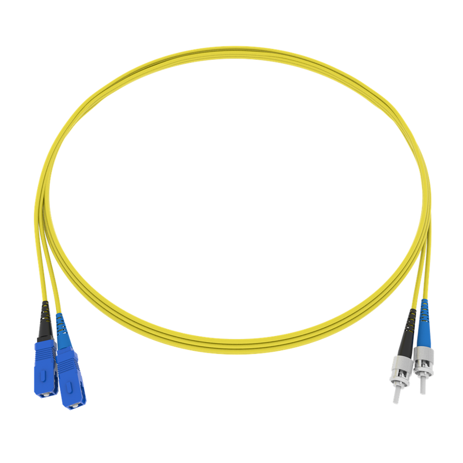 CCM Patchkabel Fig.8 2x1.7mm 9/125 G657A2 YE