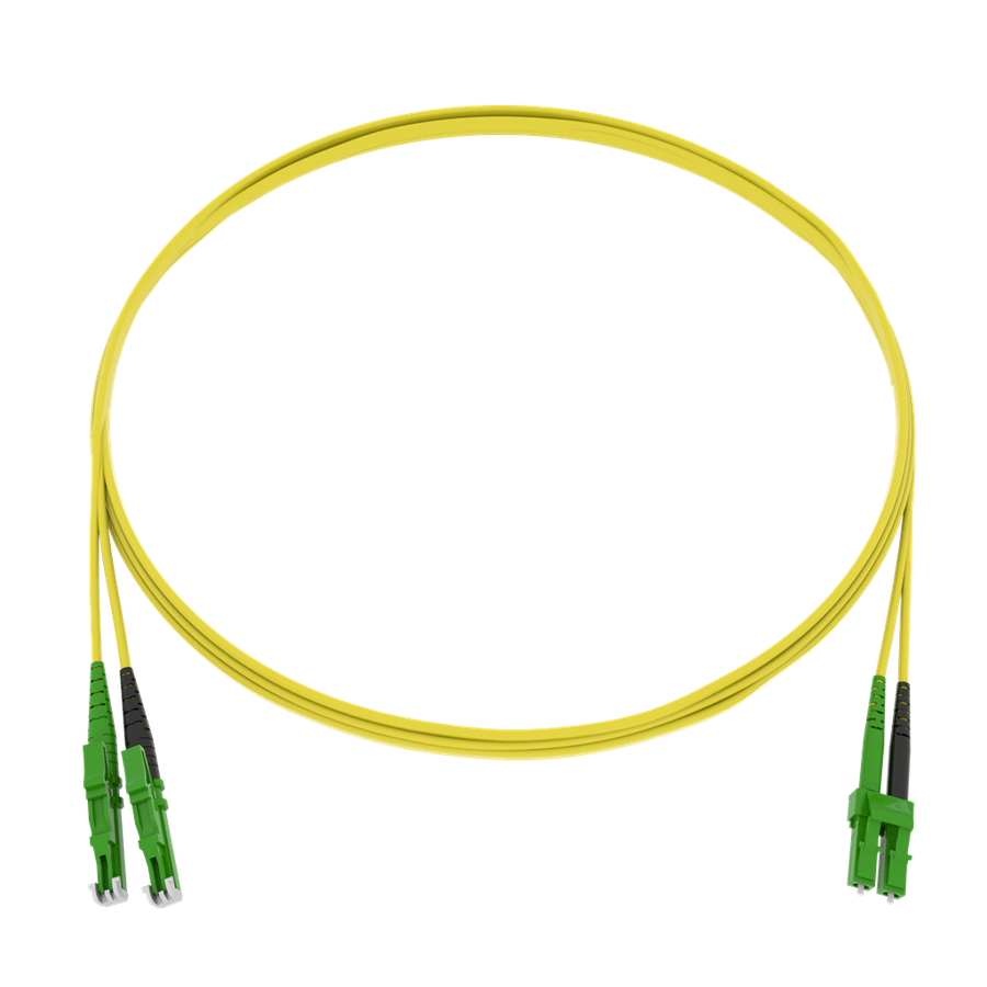 CCM Patchkabel Fig.0 2x2.0mm 9/125 YE