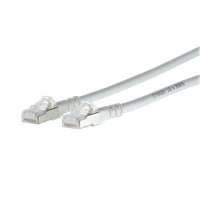Copper-T Patchkabel Cat.6A AWG 26 S/FTP LSFH WH