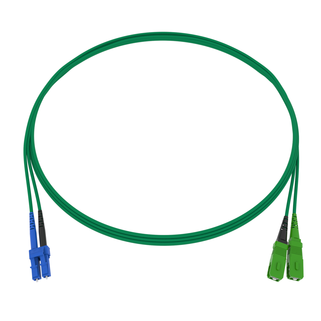 CCM Patchkabel Fig.8 2x1.7mm 9/125 G657A2 GN