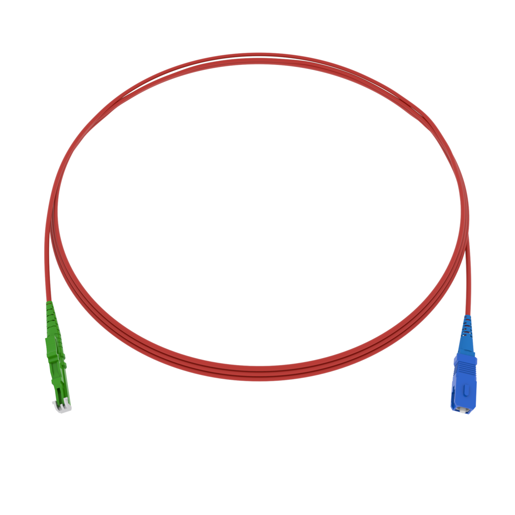 CCM Patchkabel simplex 1x1.7mm 9/125 G657A2 RD