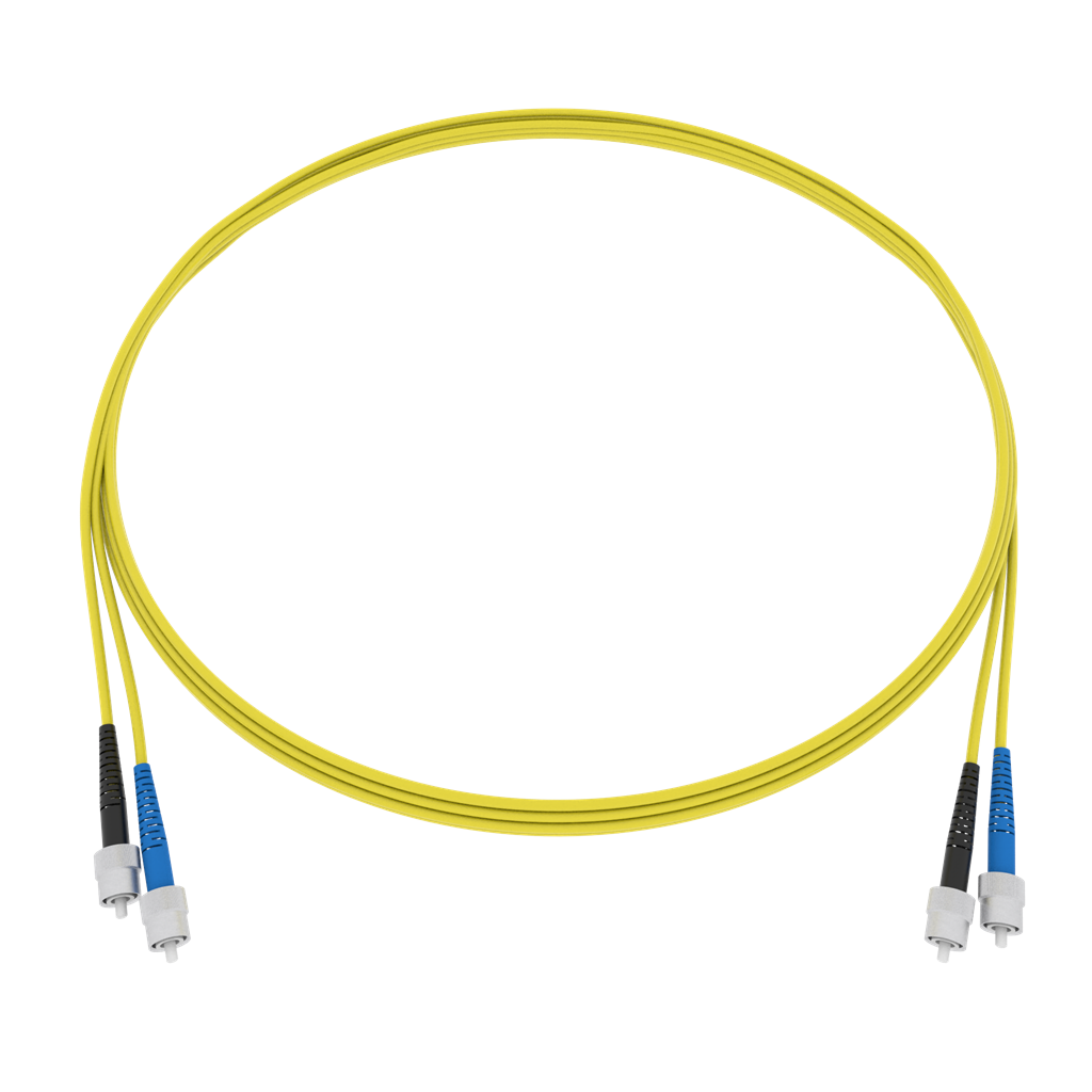 CCM Patchkabel Fig.8 2x1.7mm 9/125 G657A2 YE