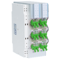 CCM DIN P35 Spleisspatch Modul ALU wide