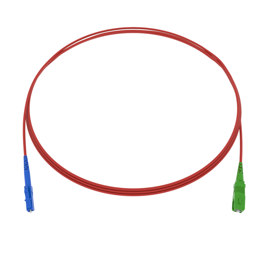 CCM Patchkabel simplex 1x1.7mm 9/125 G657A2 RD