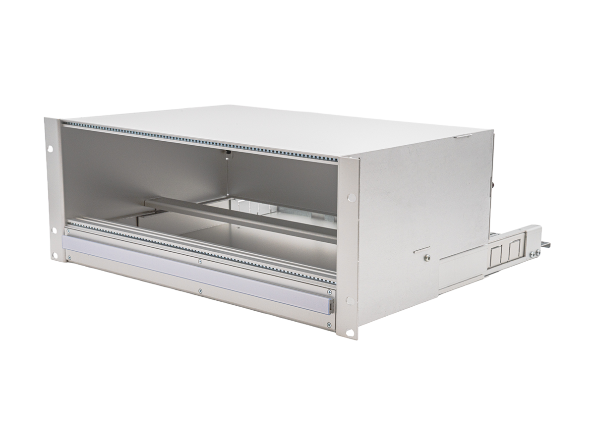 CCM châssis de support 4U 12x7TE ALU PRO