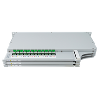CCM Patchpanel 1HE SLITE HD rechts Fanout