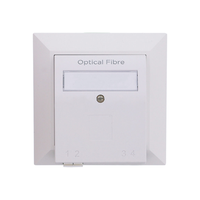 FTTH Hybrid UP Anschlussdose WH, PYRAMID Edizio k.