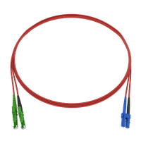 Cordon de bras. CCM Fig.8 2x1.7mm 9/125 G657A2 RD