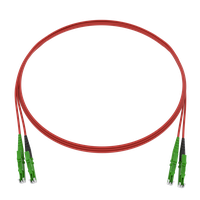 Cordon de bras. CCM Fig.8 2x1.7mm 9/125 G657A2 RD