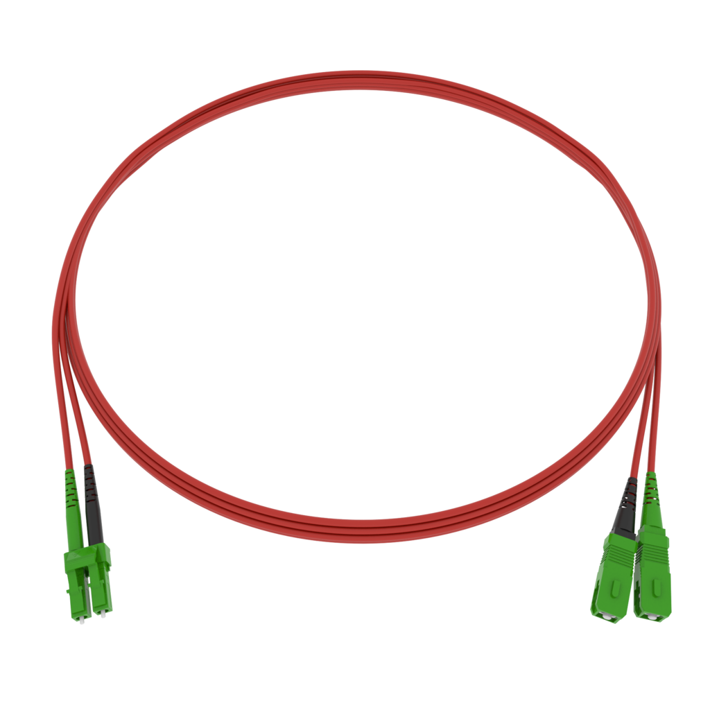 CCM Patchkabel Fig.8 2x1.7mm 9/125 G657A2 RD