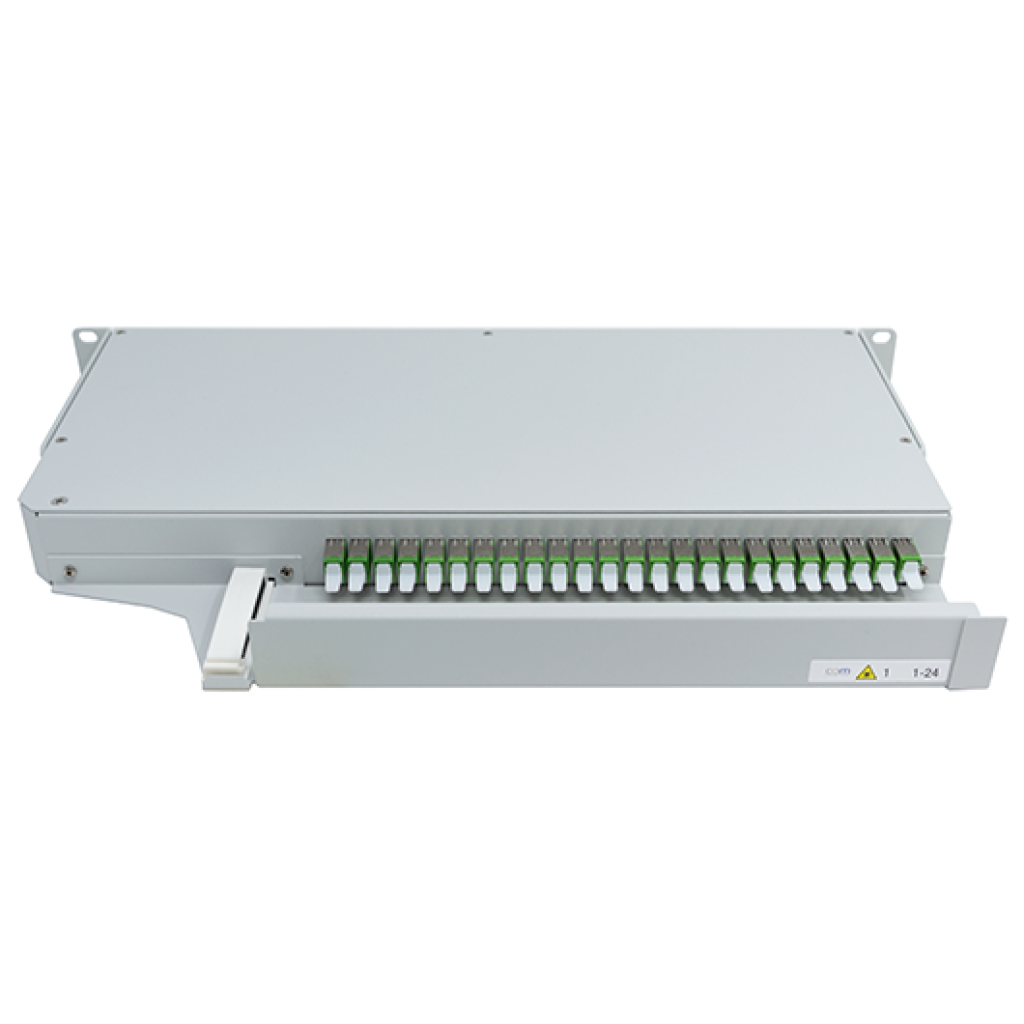 CCM Patchpanel 1HE SLITE Basic links Fanout
