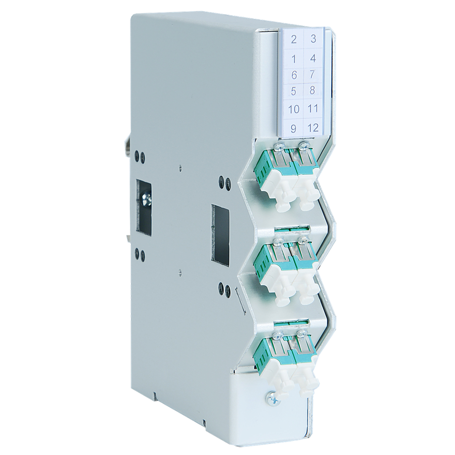 CCM DIN P35 Spleisspatch Modul ALU small