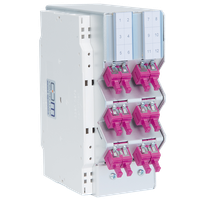 CCM DIN P35 Spleisspatch Modul ALU wide