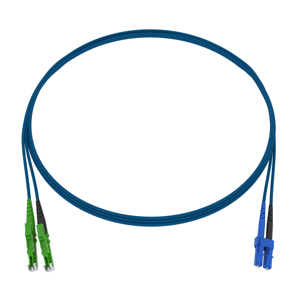 CCM Patchkabel Fig.8 2x1.7mm 9/125 G657A2 BL