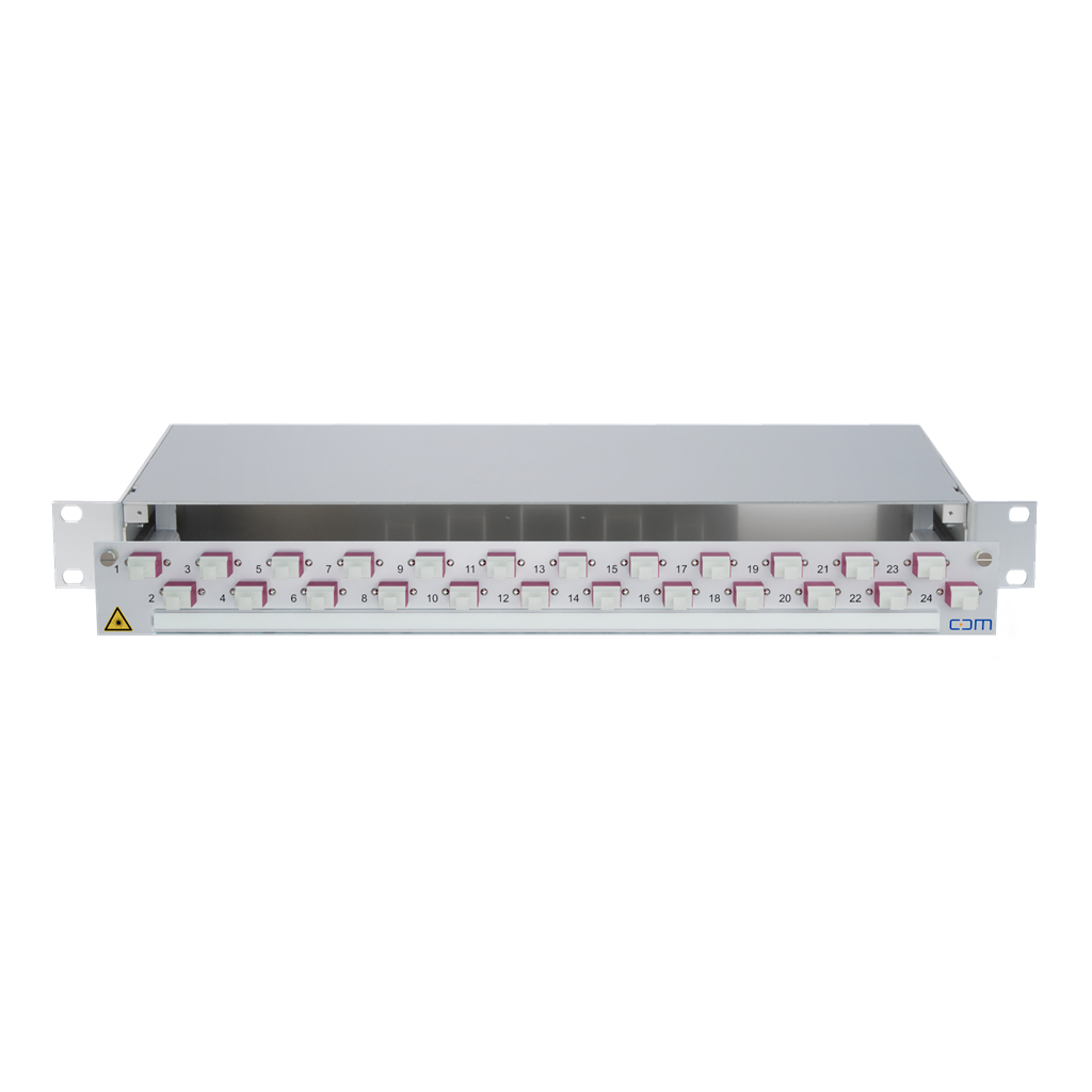 CCM SpiderLINE Patchpanel 1HE Alu PRO