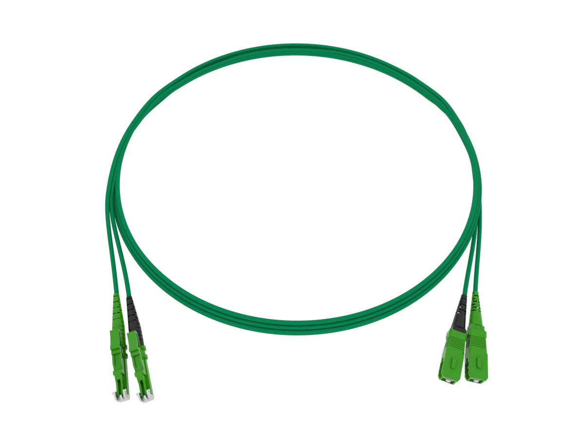 CCM Patchkabel Fig.8 2x1.7mm 9/125 G657A2 GN